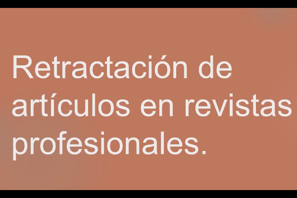 Reatractación de artículos en revistas indexadas